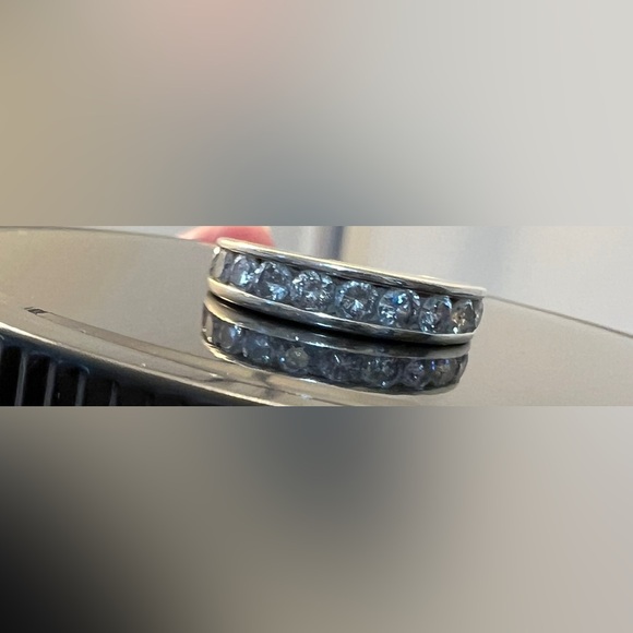 Diamond Wedding Band - Picture 9 of 10